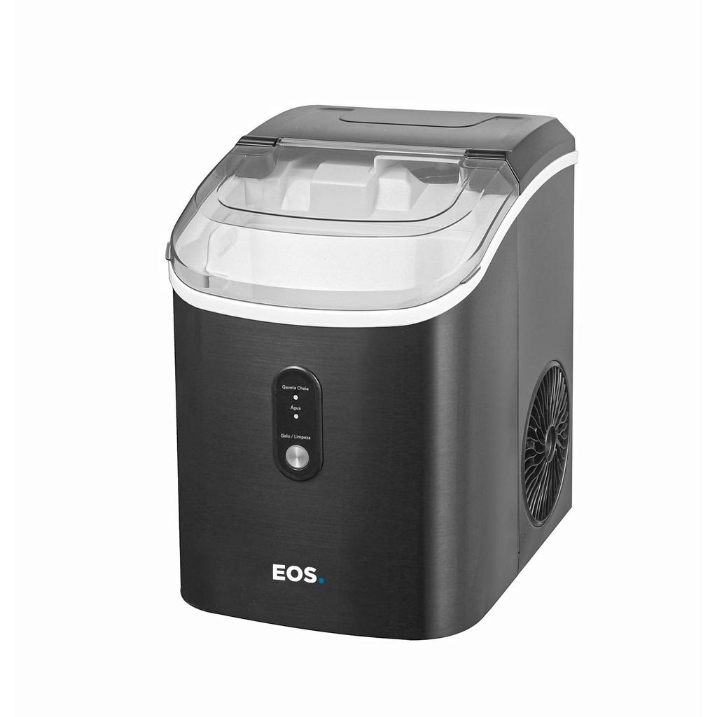 Máquina de Gelo EOS 15kg Nugget Ice Inox Titanium EMG05 110V