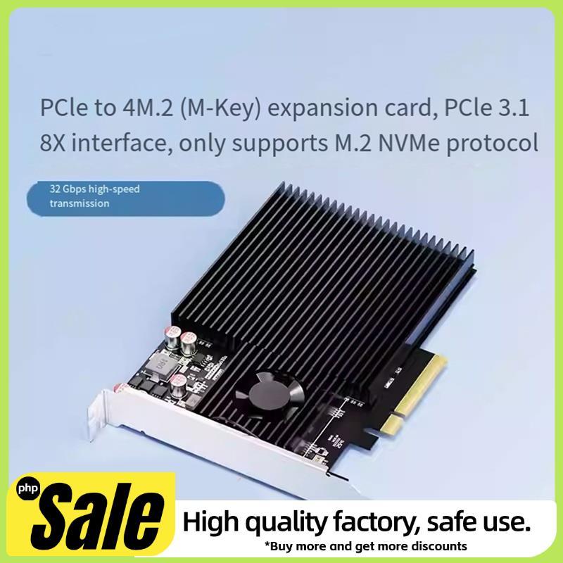 Placa De Matriz SSD M . 2 PCIe 3.1 X8 Para 4/3.0 Adaptador NVMe Expansão