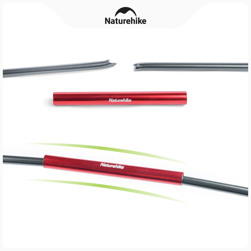 Naturehike Naturehike Tubo de reparo de tubo de primeiros socorros para poste de barraca adequado para poste de barraca 