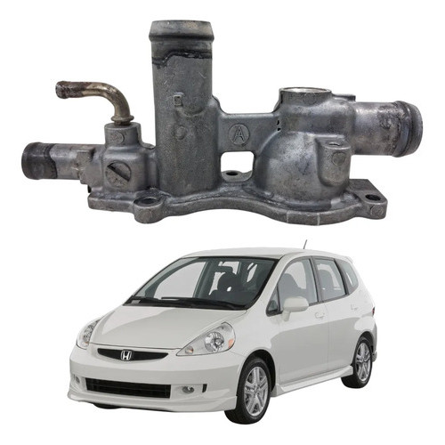 Cavalete Flange Água Cabeçote Honda Fit 2004 2008