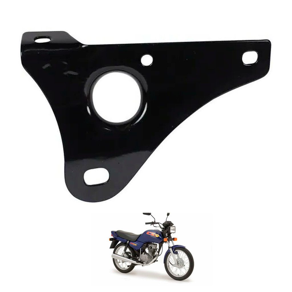 Suporte do Escape Honda Cg 83/99 Today Titan 125 Ml 125 Preto