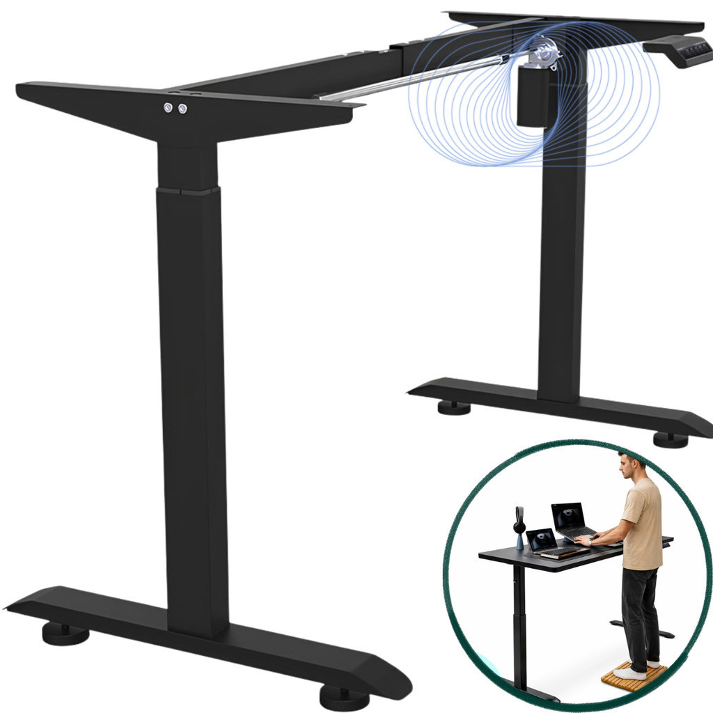 Mesa Elétrica Regulável Regulagem Altura Automática Escrivaninha Gamer Ergonômica Motor Premium