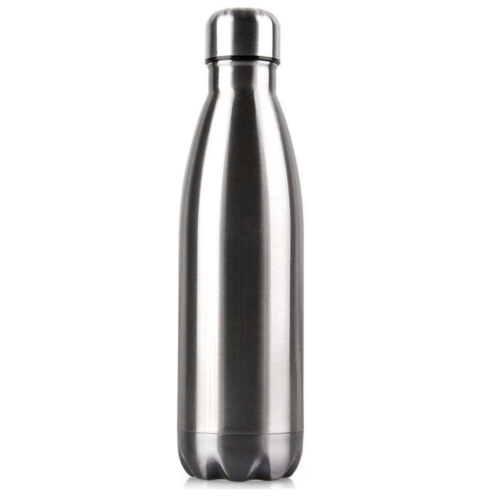 Garrafa Termica Inox 500ml Parede Dupla Antivazamento Super Vedaçao Agua Cafe Cha Bebida Quente Fria Multiuso