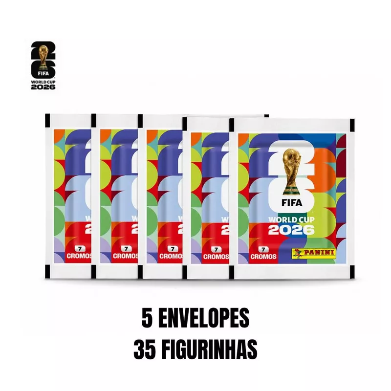 "Colecione a Copa 2026! 🌍 35 Figurinhas"