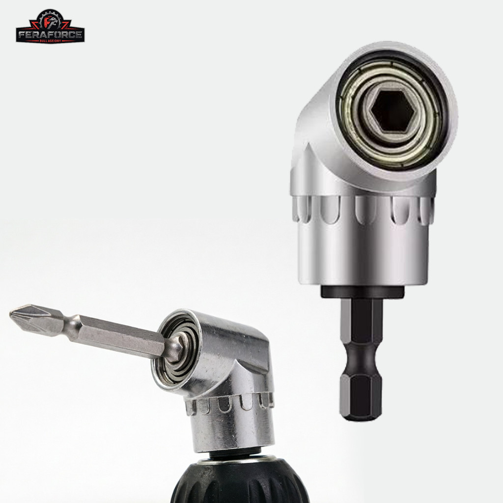 Adaptador Angular Extensão Curva 105° Adaptador P/ Parafusadeira Cantos