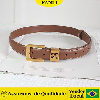 Cinto feminino de alta qualidade com 2.3 cm de largura e venda quente