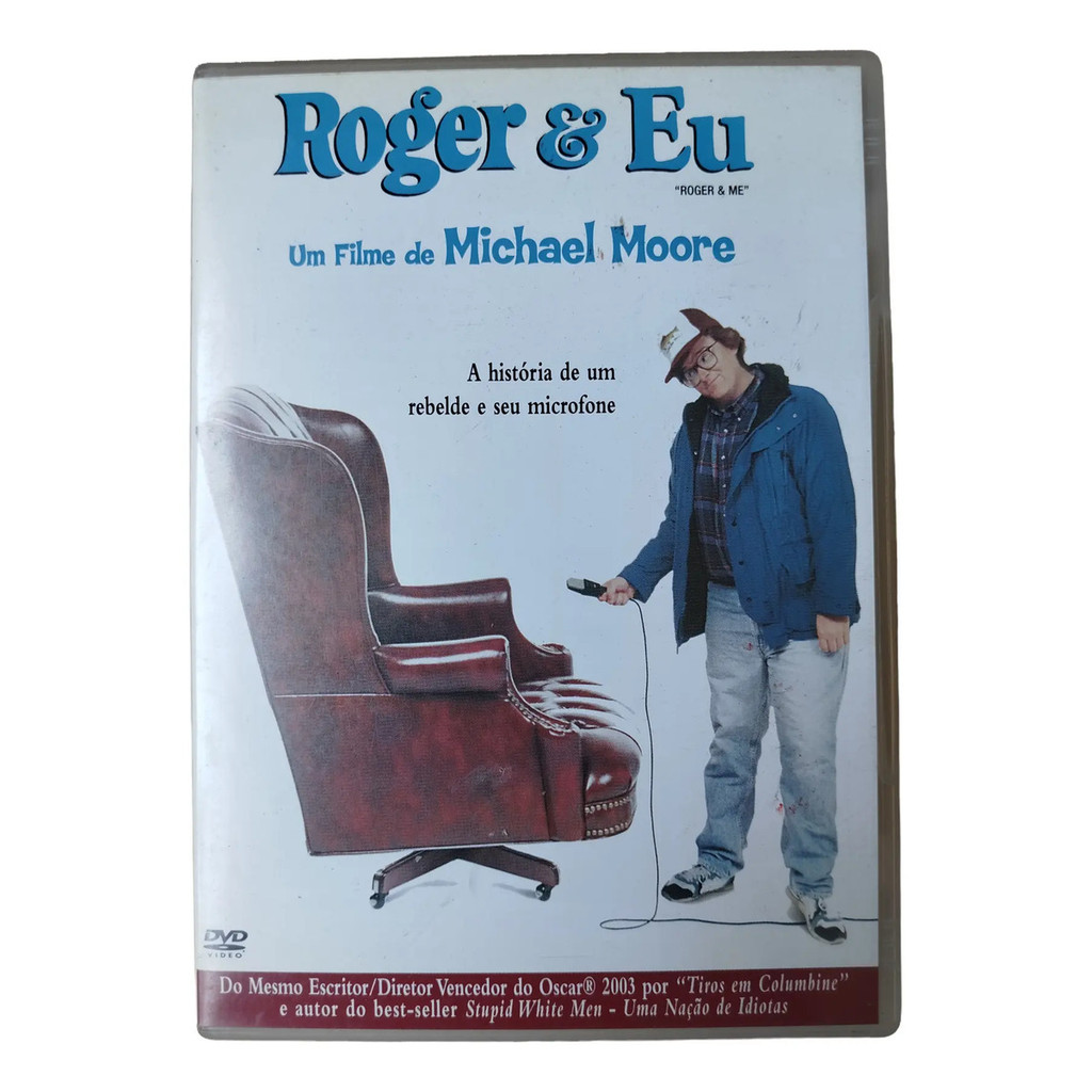 DVD Filme Roger & Eu 1989 Michael Moore Documentário