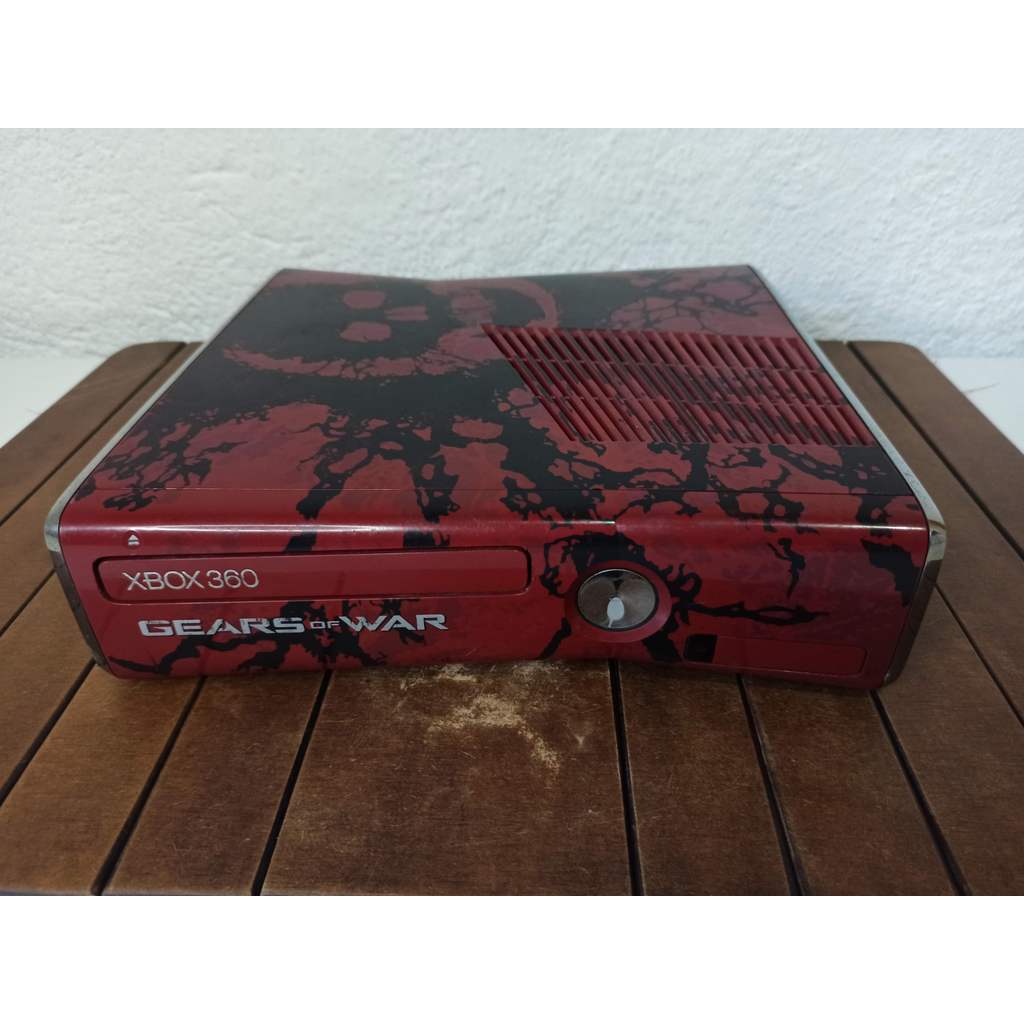 Console Xbox 360 Slim Serie Limitada - Gears of War - RGH