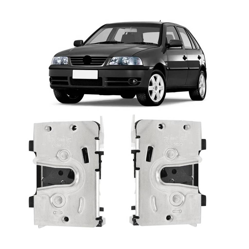 PAR FECHADURA GOL PARATI SAVEIRO G2 G3 G4 95 05 PORTA DIANTEIRA