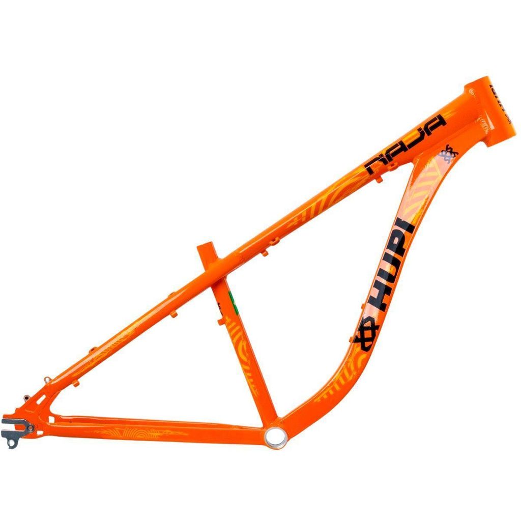 Quadro de Bicicleta do Grau Hupi Naja V10 Horizontal Laranja