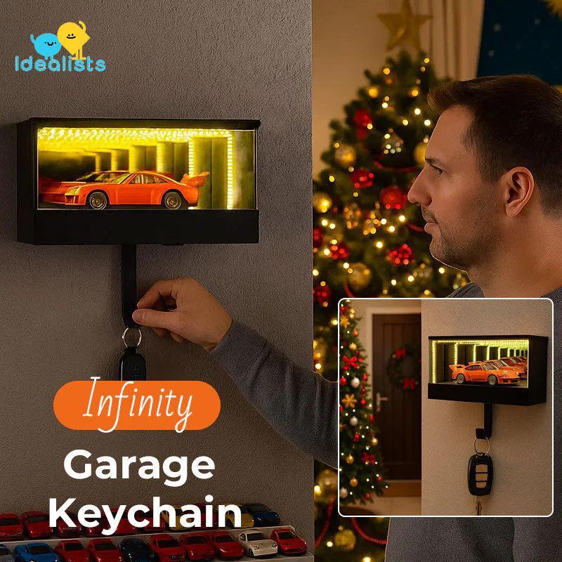Idealistas Infinito Porta-Chaves De Garagem , Suporte De Chave De Carro Para Frontal De Montagem Na Parede Com LED , De 