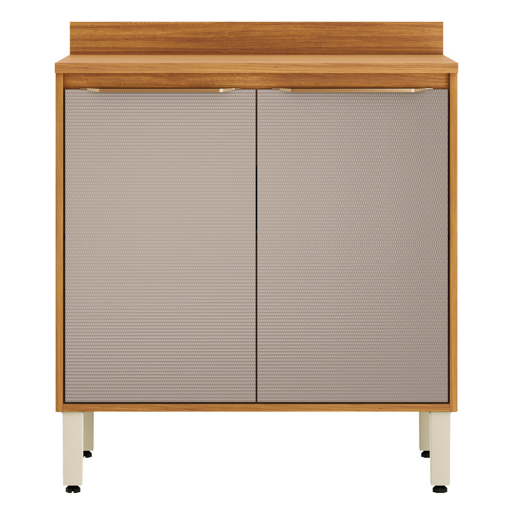 Balcão 2 Portas 80cm com Tampo em MDF Plena Demóbile