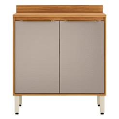 Balcão 2 Portas 80cm com Tampo em MDF Plena Demóbile
