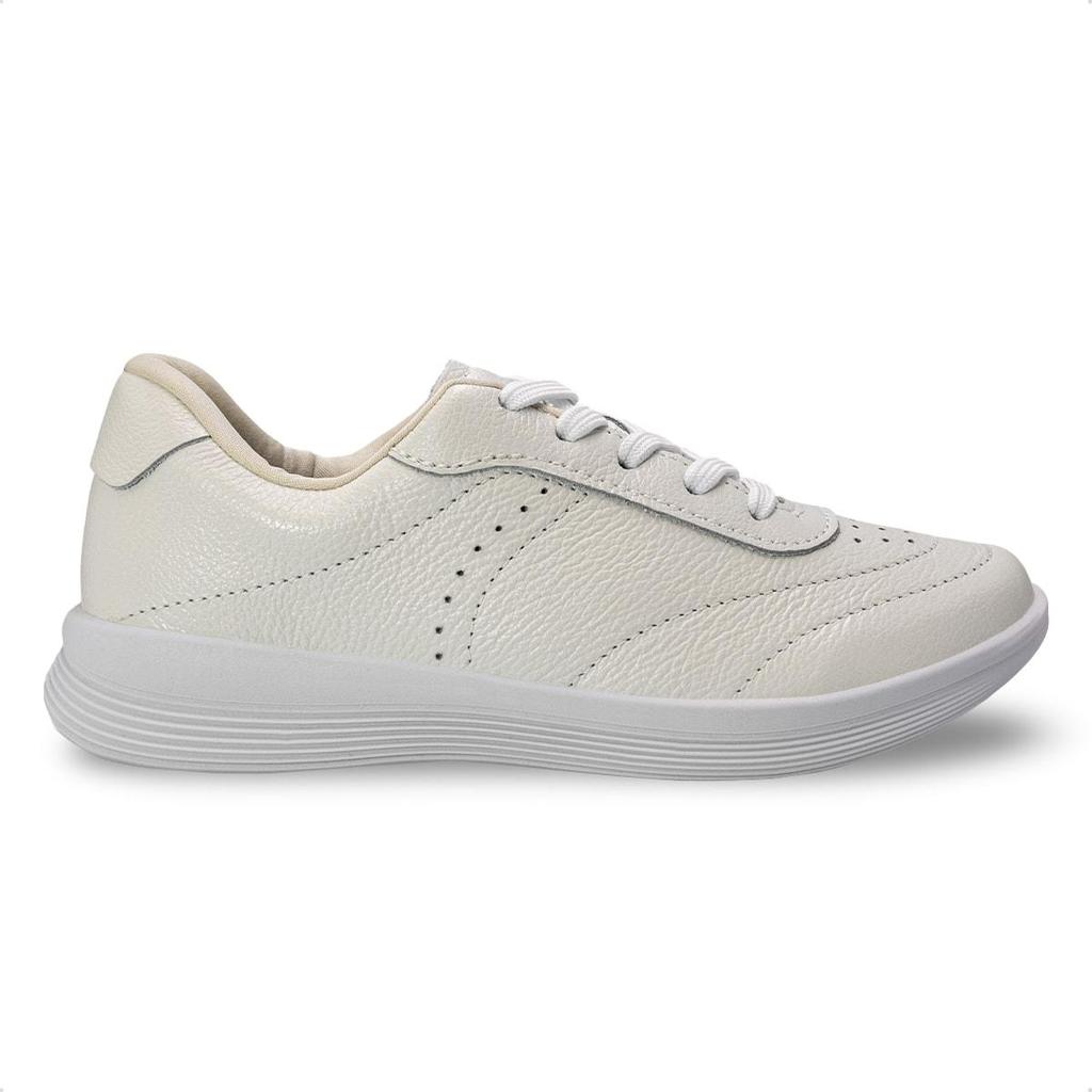 Tênis Usaflex Feminino em Couro Básico UD02005