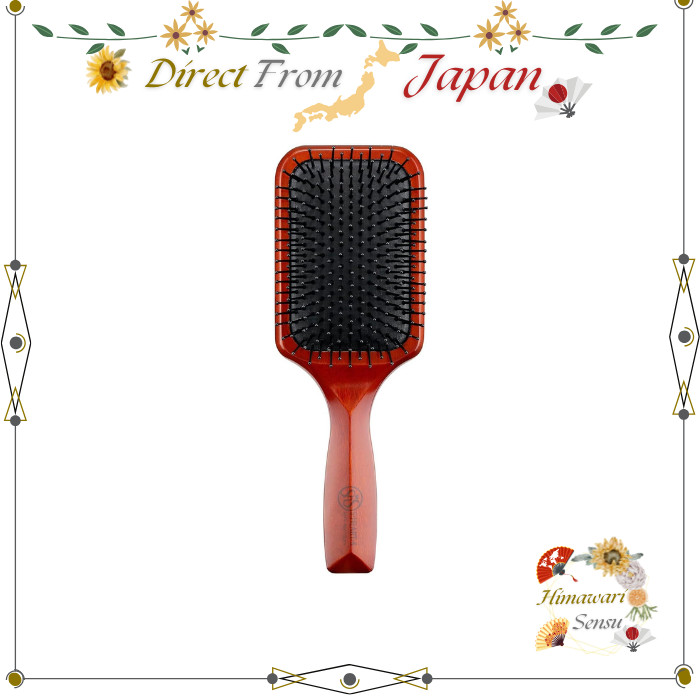 S.HEART.S Scalp Care Cushion Hair Brush with Beauty Book Brown【 Direct from Japan 】