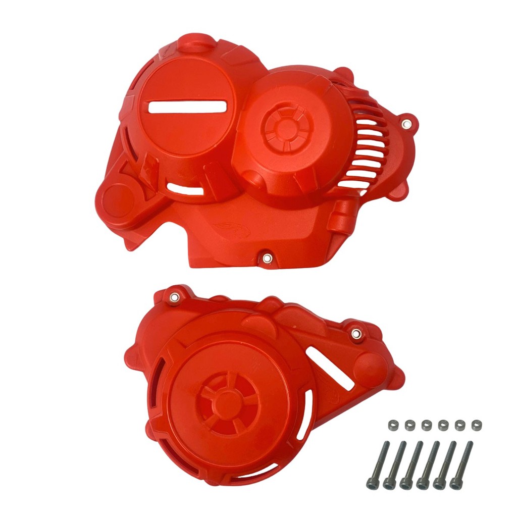 PROTETOR DE TAMPAS LATERAIS DO MOTOR AMX STREET TITAN FAN START 160 / BROS 160 / XRE 190