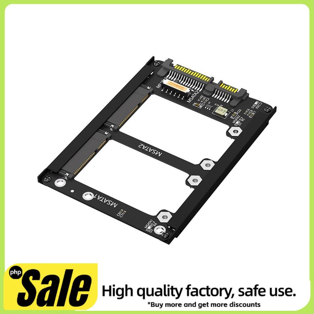 SSD MSATA Duplo Para SATA III De 2.5 Polegadas Com Suporte De Estrutura-Reter Como Unidade De 7 Mm E , Fácil Instalação