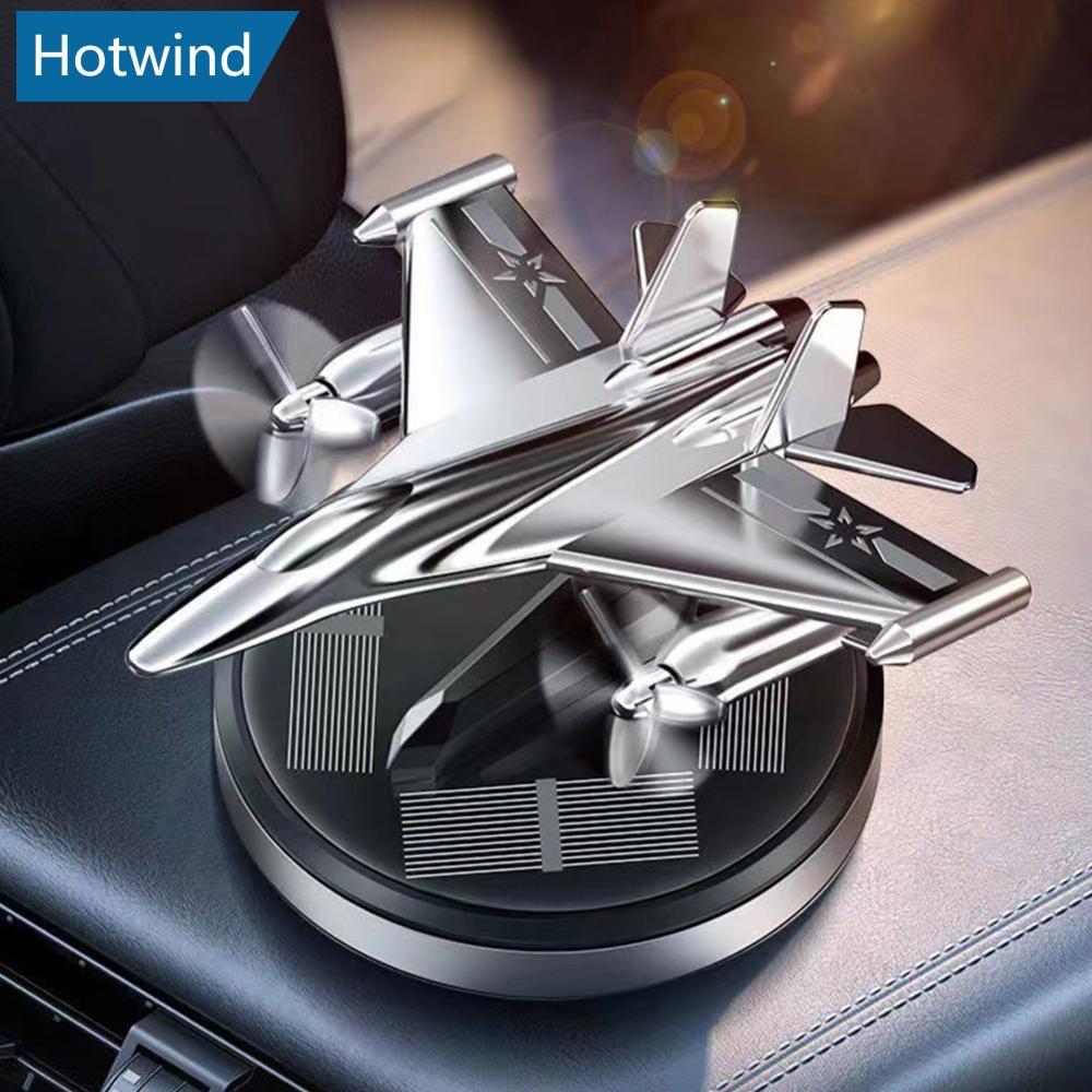 HW Carro Energia Solar Perfume Aromaterapia Ambientador Avião Rotativo Difusor Fragrância Duradoura I7J9