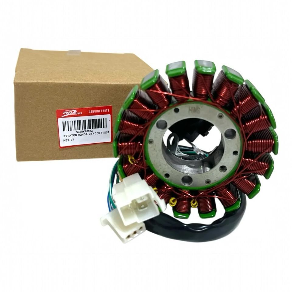 Estator Completo Honda Cbx 250 Twister 200-2008 C/ Bobina Pulso Mod Original