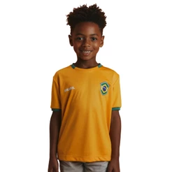 Camiseta Brasil Infantil IPE Braziline Licenciada 2026