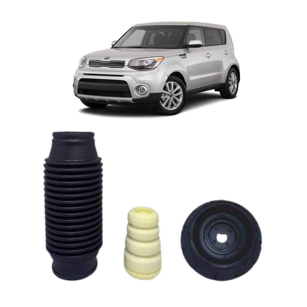 Kit Do Amortecedor Coxim Batente Coifa Rolamento KIA Soul