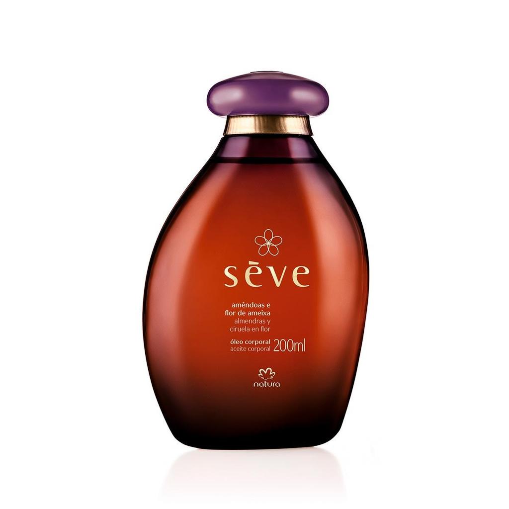 Óleo Corporal Natura Sève Amêndoas e Flor de Ameixa 200ml