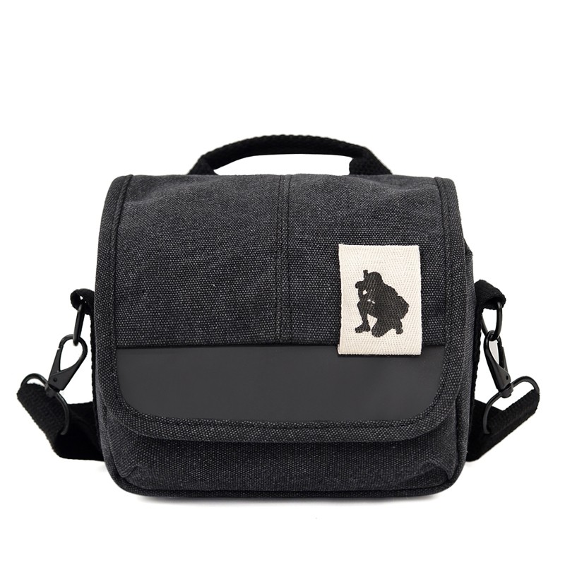 Bolsa de lona para câmera Micro única, bolsa de ombro telefoto para câmera Digital Canon EOSM6M50M100A6400