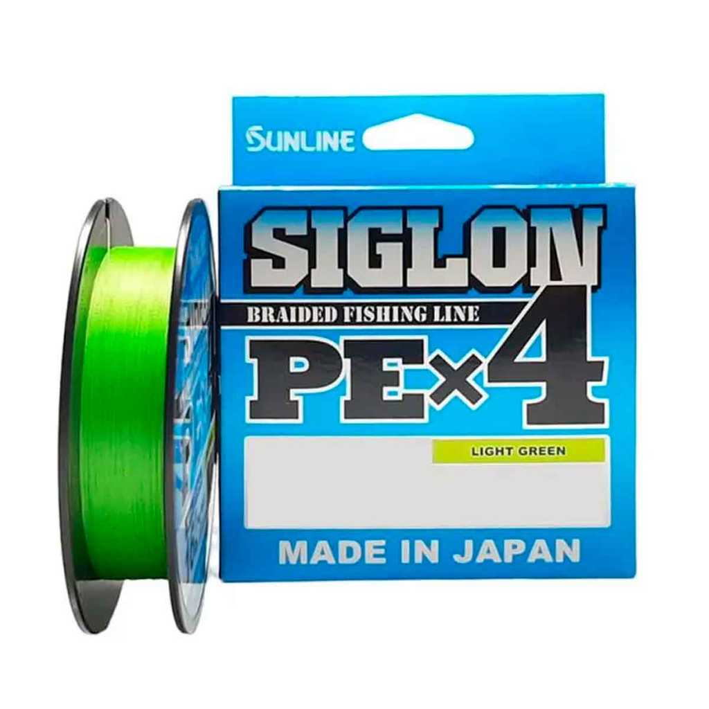 Linha Multifilamento Sunline Siglon 4x Chartreuse 150M Japonesa Original