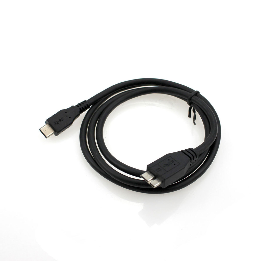 Cabo USB Tipo C HD Externo Micro Usb B 3.0 1M Alta Velocidade Type C X HD Externo