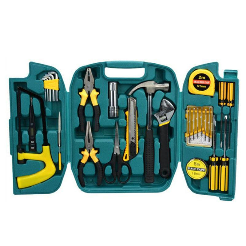 Kit Jogo de Ferramentas 27 Peças com Maleta Reforçada Aço Carbono Manutenção — imagem 2 de 2