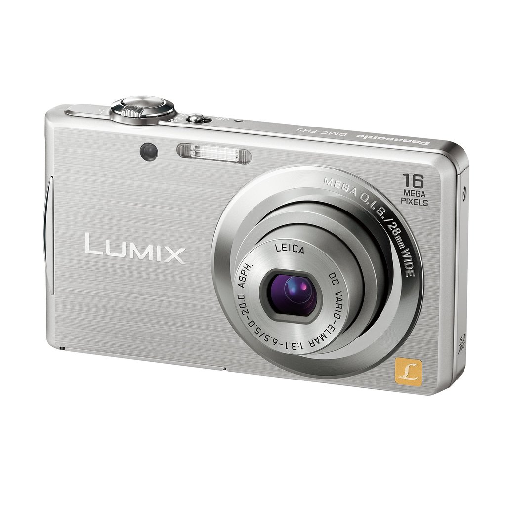[used] Panasonic Digital Camera LUMIX FH5 Silver DMC-FH5-S