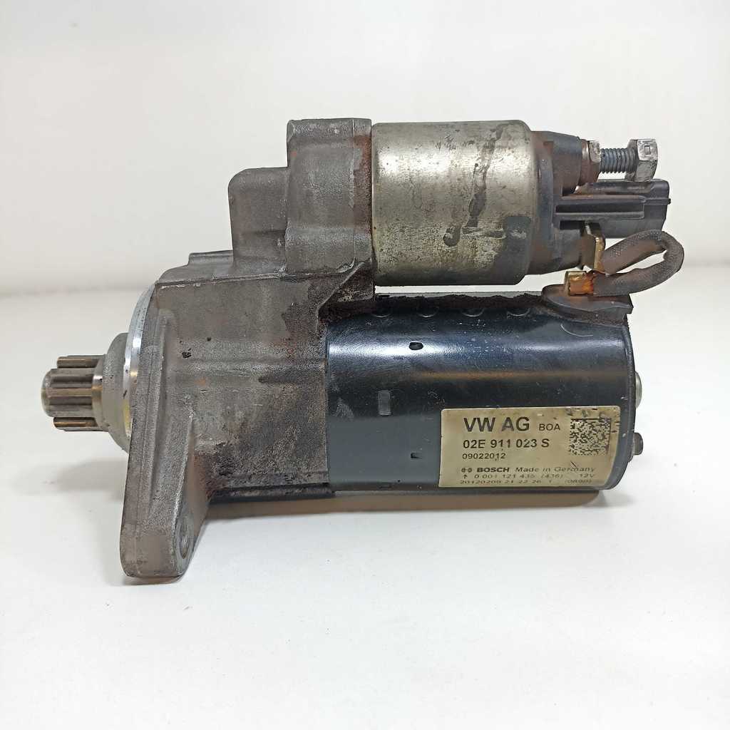 Motor De Partida / Arranque Vw Jetta Tsi 2.0 2012 02e911023