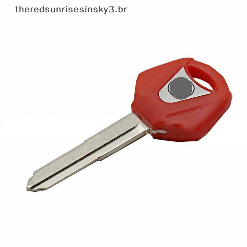 TSBR 1 Pçs Motocicleta Sem Cortes de nk Chave Embrião Apto Para YAMAHA YZF XJR1300 FJR1300 MT09 MT07 XJ6 TMax FZ6 FZ8 R3