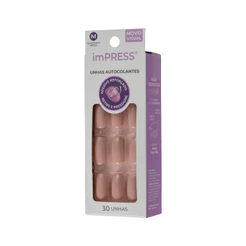 Unha Postiça Autocolante imPRESS curta Girlie Girl - Kiss New York