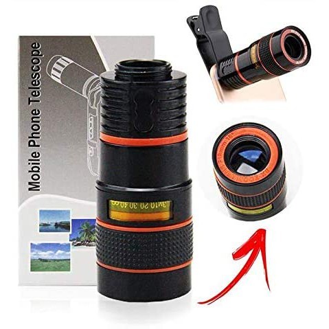 Lente Luneta Telescópio Para Celular Smartphone 16x
