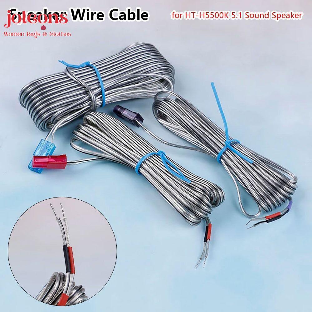 JOLEONS 1 Unidade De Cabo De Fio De Alto-Falante , Adaptador DVD Blu-Home Theater 3/4/10m , Conector Linha De Baixo