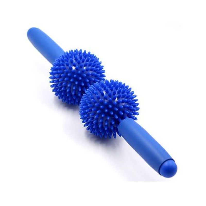 Wuhan City Tingmingxuan Tecnologia Co., Ltd. Mace músculo relaxar perna Yoga meridiano fino bezerro rolo duplo ouriço bo