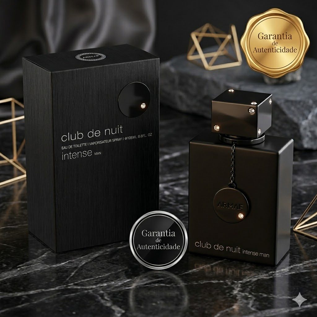 Perfume Masculino Armaf Club De Nuit Intense EDT 105ml Original Importado, Alta Fixação
