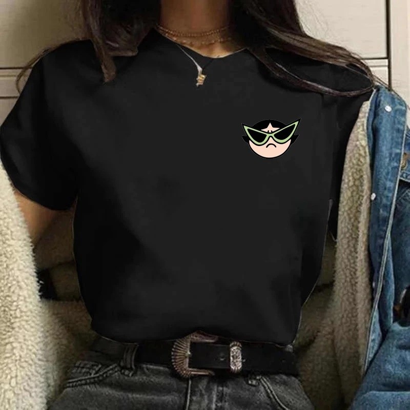 Camiseta Estampada Inspirado Super Poderosas Docinho de Óculos Unissex 100% Algodão Frete Grátis Rápido Plus Size