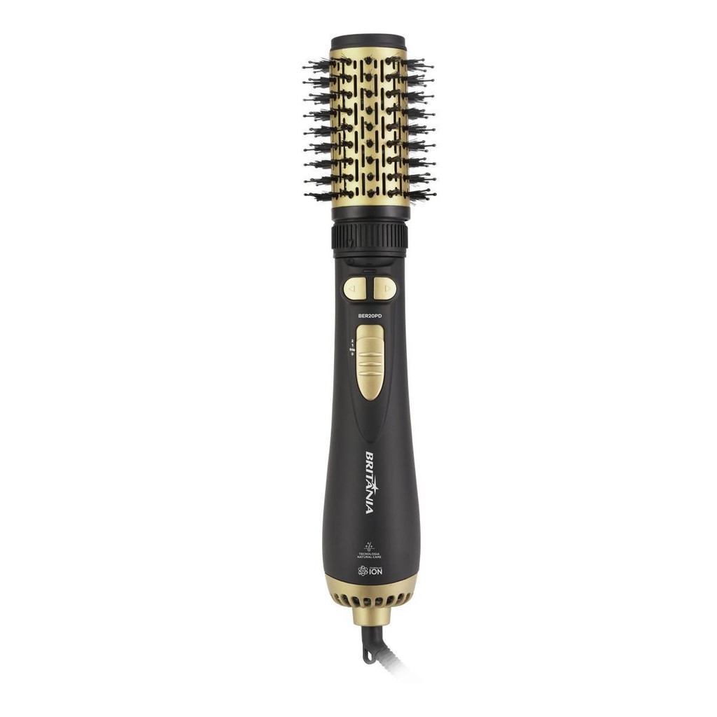 Escova Rotativa Britânia 3 Temperaturas 1300W Bivolt BER20PD