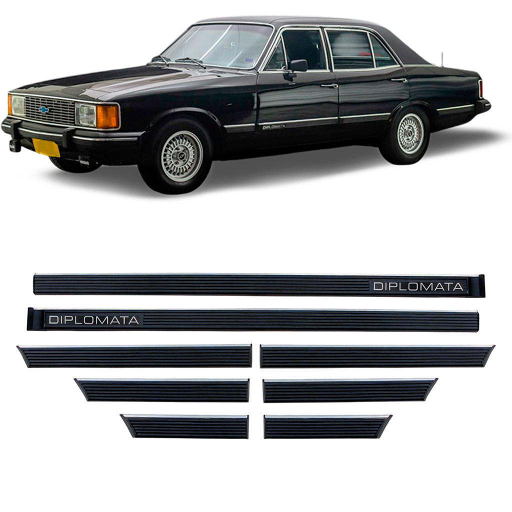 JOGO FRISO OPALA DIPLOMATA 80 81 84 2P PARA GRAMPO 08 PEÇAS