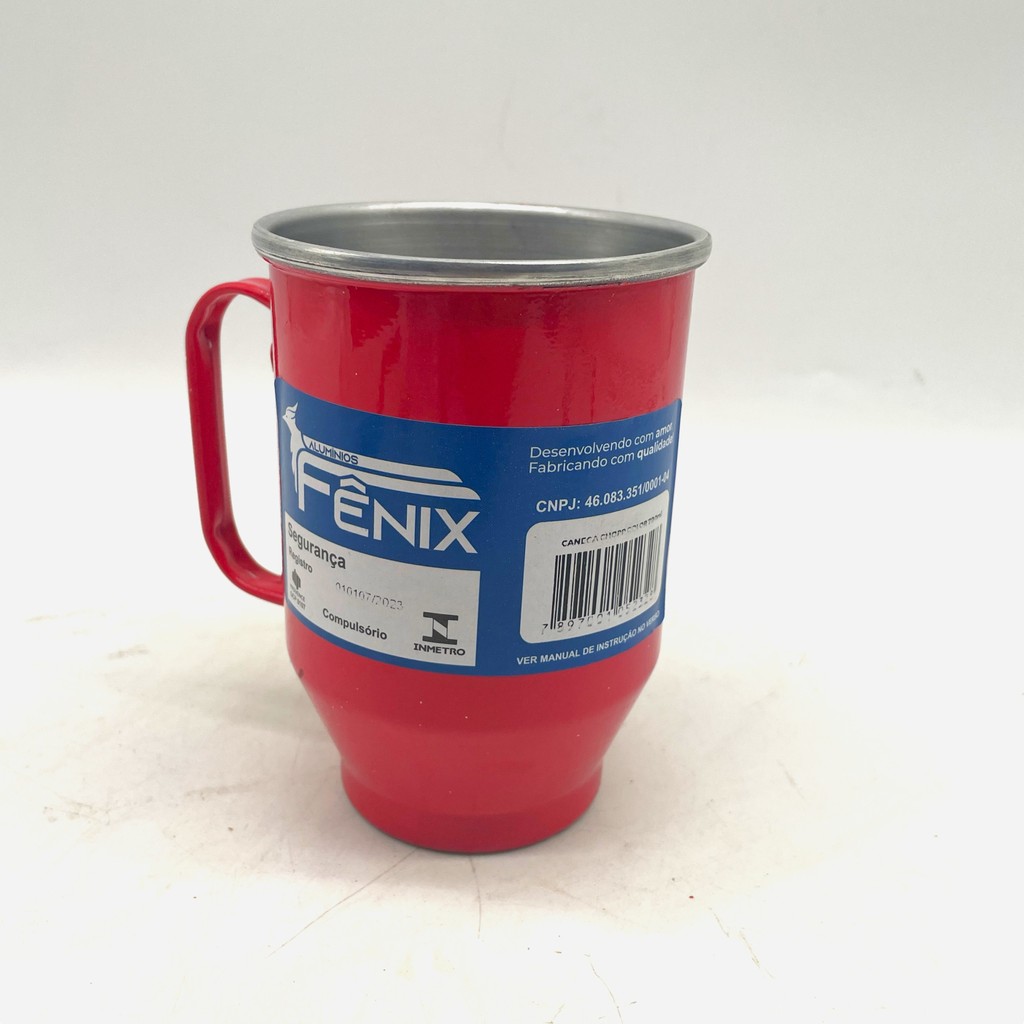 Caneca de Chopp Alumínio 700ml Color Fênix 🍺✨|Caneca Leve,Resistente,Cerveja Gelada por Mais Tempo