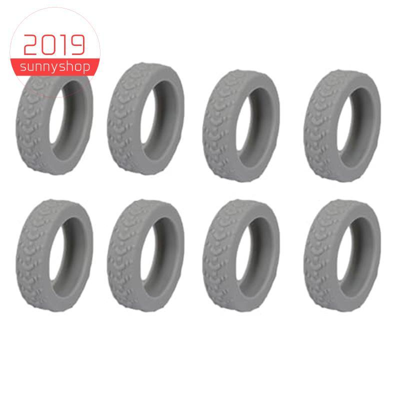 [Bestseller S] Protetores De Roda De Mala De Silicone Silenciosos (8 Unidades) , Acessórios De Reposição Universais