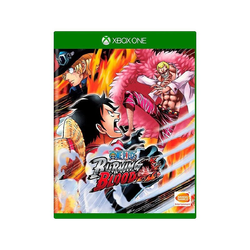 Jogo One Piece Burning Blood - Xbox One - Usado - Original