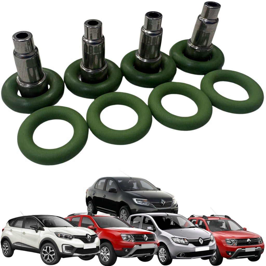 Kit Reparo Bico Injetor DS para Captur Duster Duster Oroch Logan Sandero 1.6 2.0 16V Flex 12119