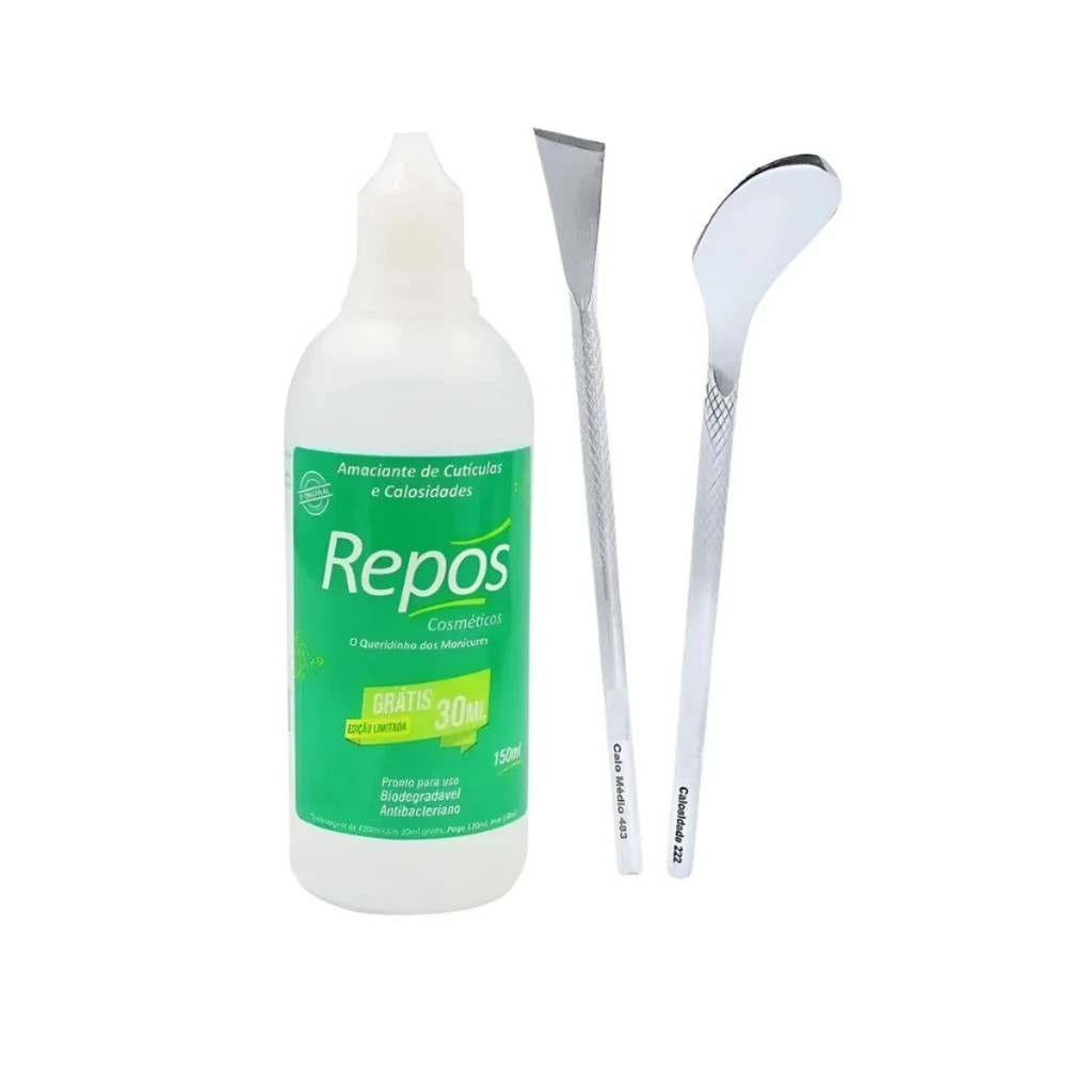 Kit Spa Dos Pés Repos Amaciante Bisturis Cutemax 483 222 Calosidade Podologia