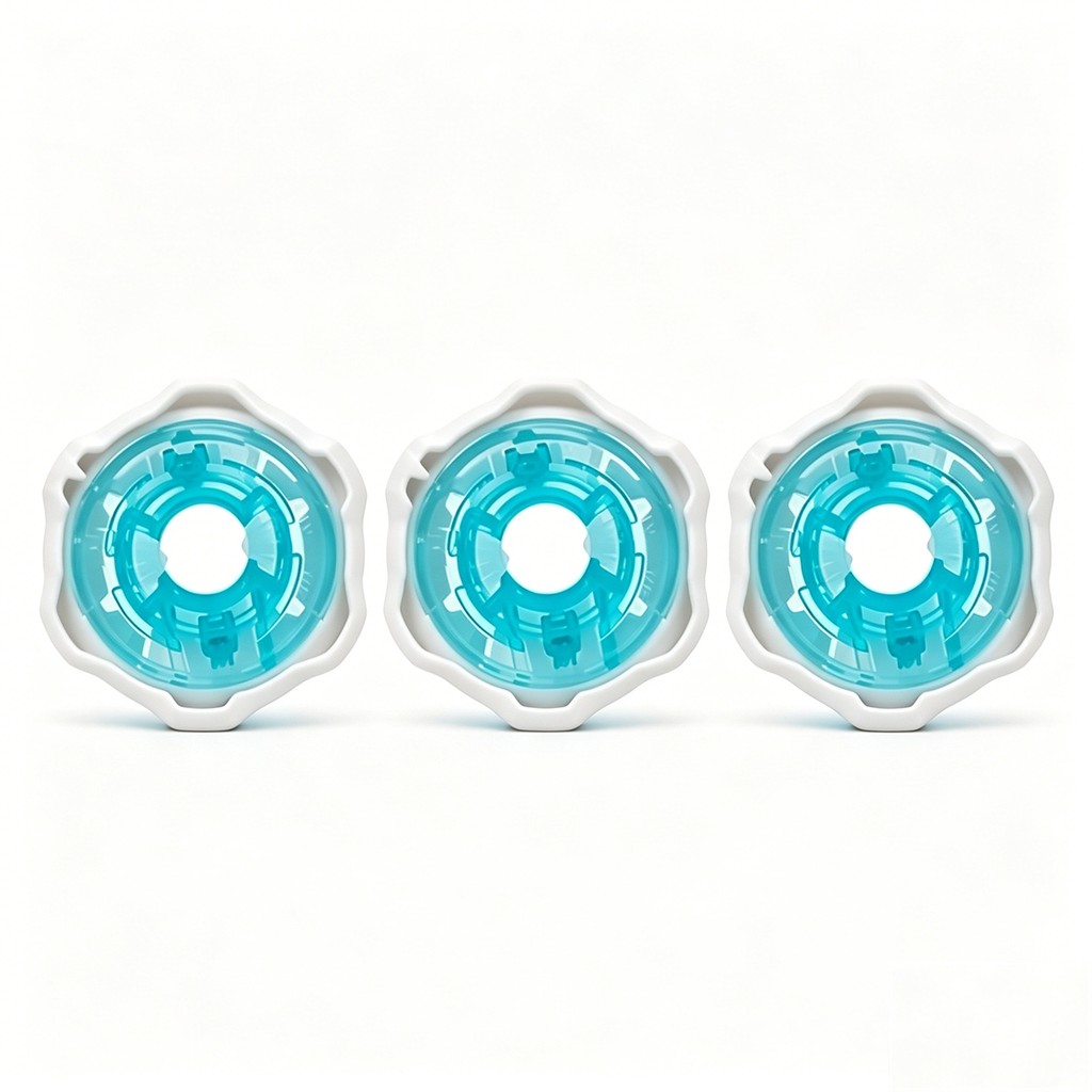 Conjunto De 3 Peças De Catraca Giratória Universal BX UX CX
