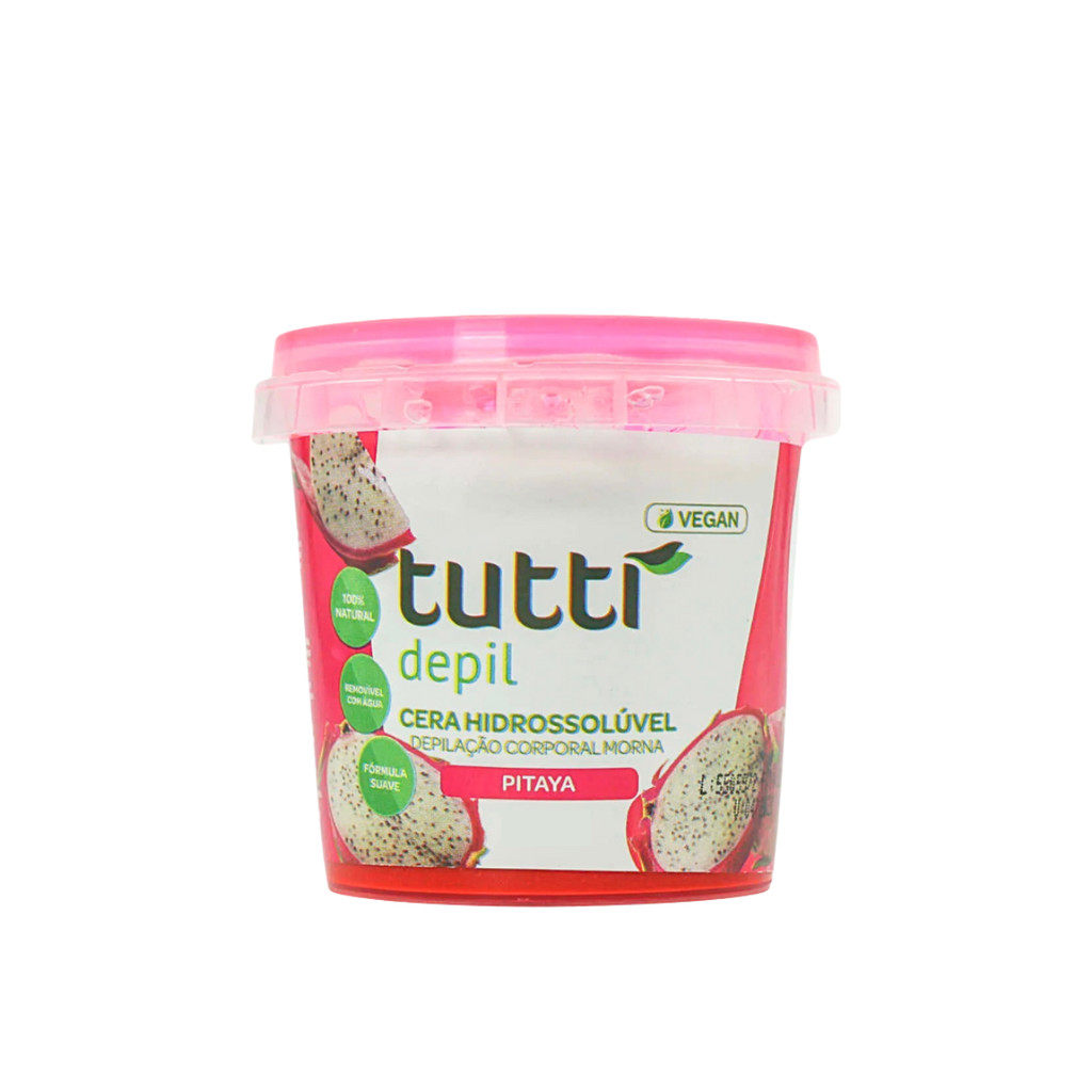 1,3kg - Cera Hidrossolúvel Pitaya Tutti Depil
