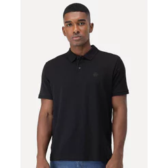 Polo John John Masculina Light Transfer Original Preta