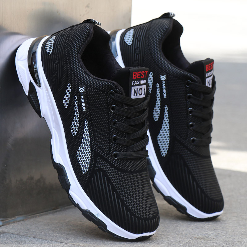 Sapatos masculinos 2026 novo estilo na moda verão malha respirável sapatos casuais masculinos correndo sapatos esportivo